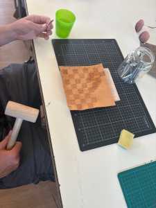 Punzierung Lederworkshop