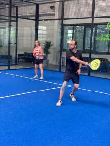 Studis beim Padeltennis