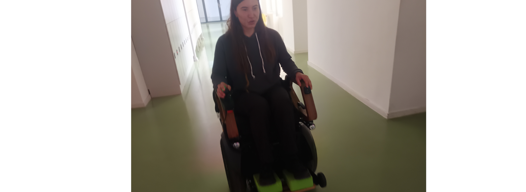Rollstuhlfahrerin