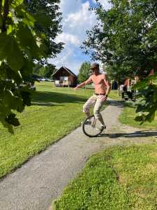 Einradfahrer
