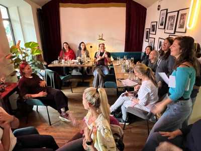 Gruppenbild beim Singen